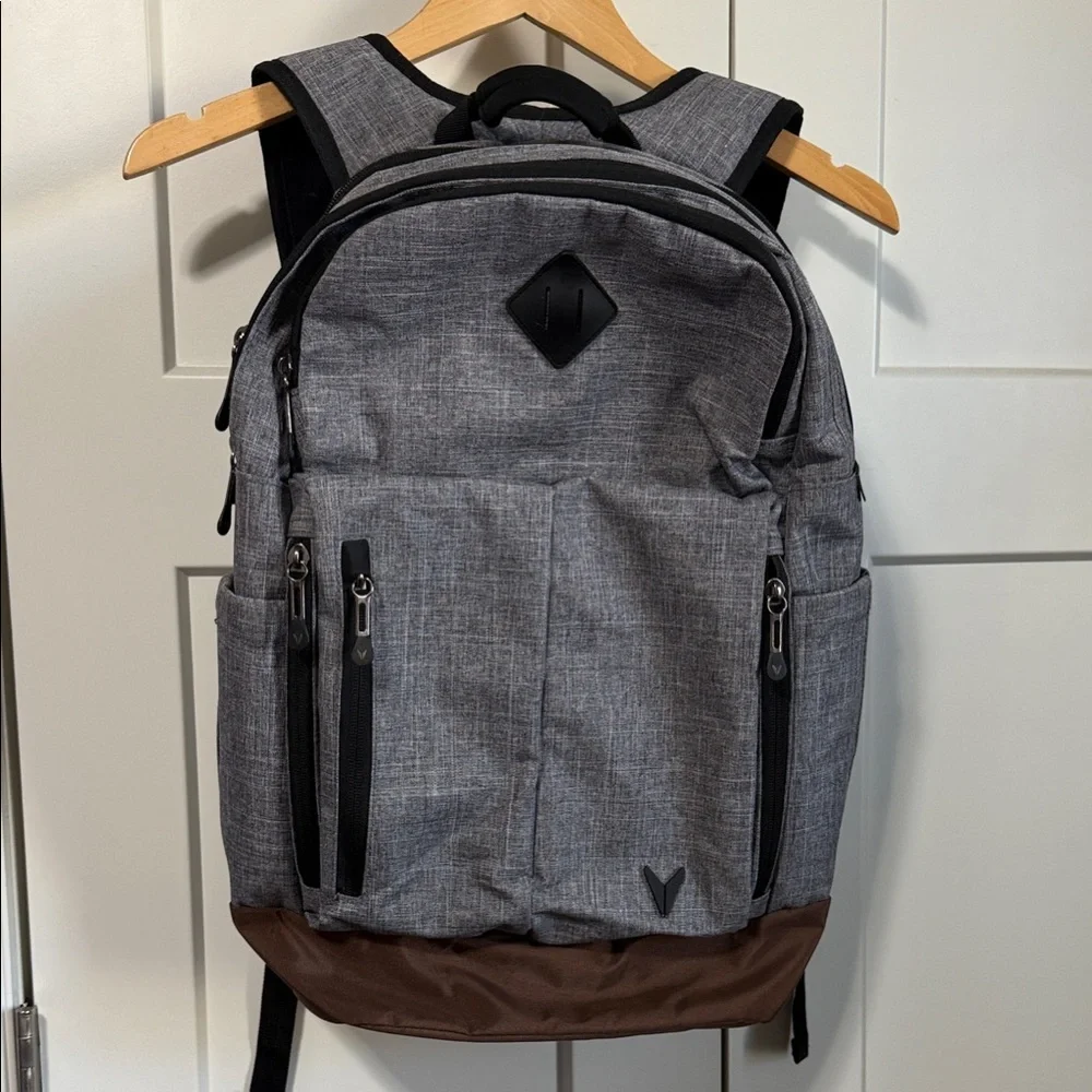 bondka laptop backpack Bondka Stylish Gray and Brown